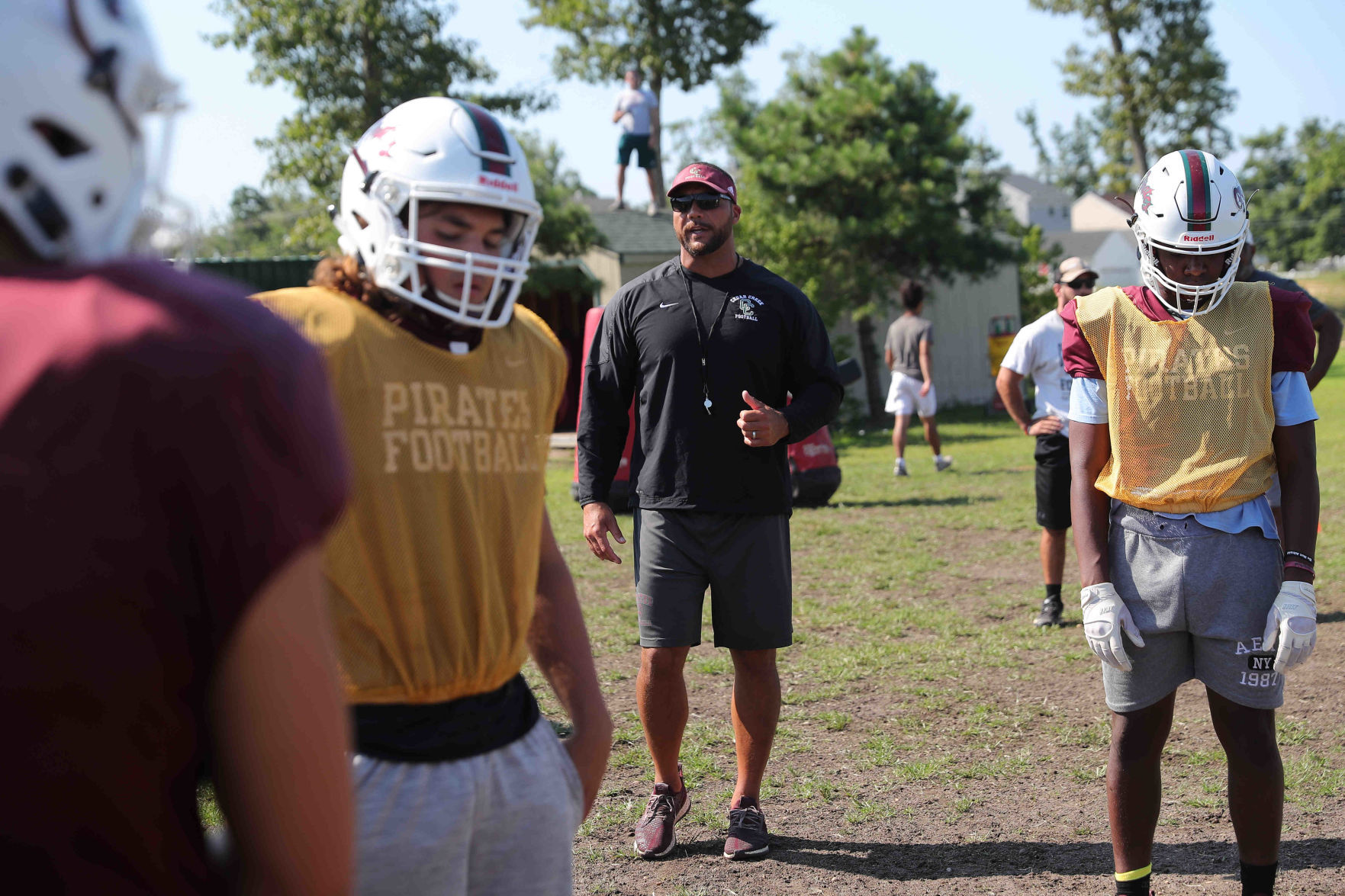 Cedar Creek Football Practice